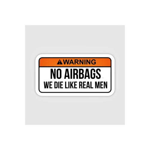 Abtibild "Warning No Airbags " Cod: XS-07