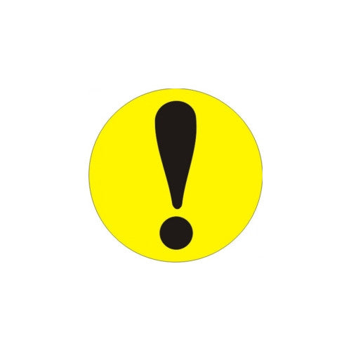 Abtibild "Semn incepator mare reflectorizant" Cod: DZ-9