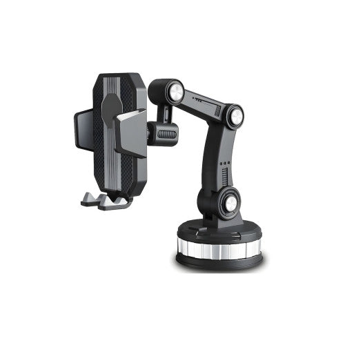 Suport telefon premium cu ventuza cu fixare pe sticla sau bord Cod: XO C146