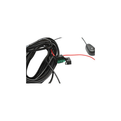 Cablaj cu buton releu si siguranta pentru proiectoare DC 12V Cod: DISCP95