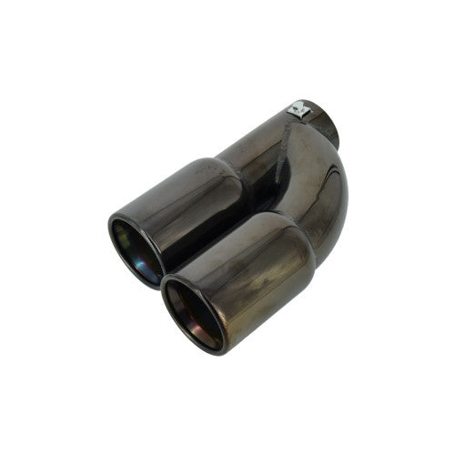 Ornament toba negru, intrare 6 cm, dimensiuni 23.5x16x7.5 cm Cod: SQ01