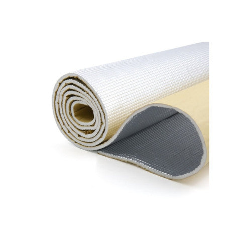 Rola insonorizant aluminiu 6mm izolatie fonica si termica 1mx10m Cod: 022AL