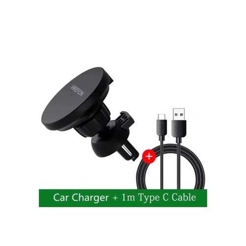 Suport telefon cu incarcare wireless 15W compatibil husa cu inel magnetic Cod: XO-TK26