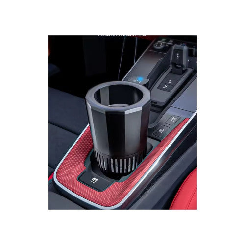Suport auto inteligent pahare 2 in 1 racire incalzire LED touch bricheta 12V Cod: AC-8700