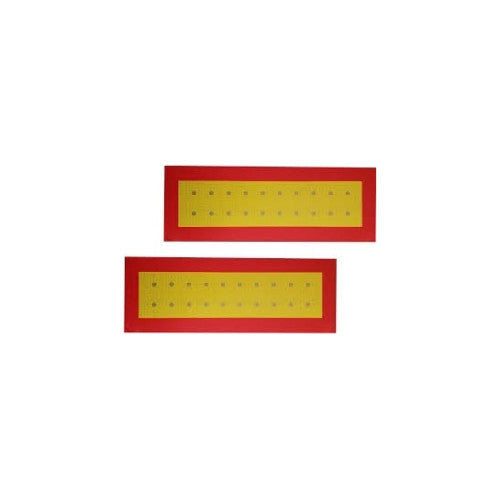 Set 2 placi reflectorizante tip B (mari) dreptunghiulare   Cod: 10391116